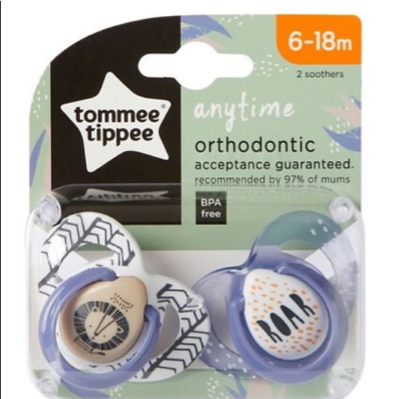 *SOLD*New Tommee Tippee pacifiers 6-18m - Picture 2 of 2